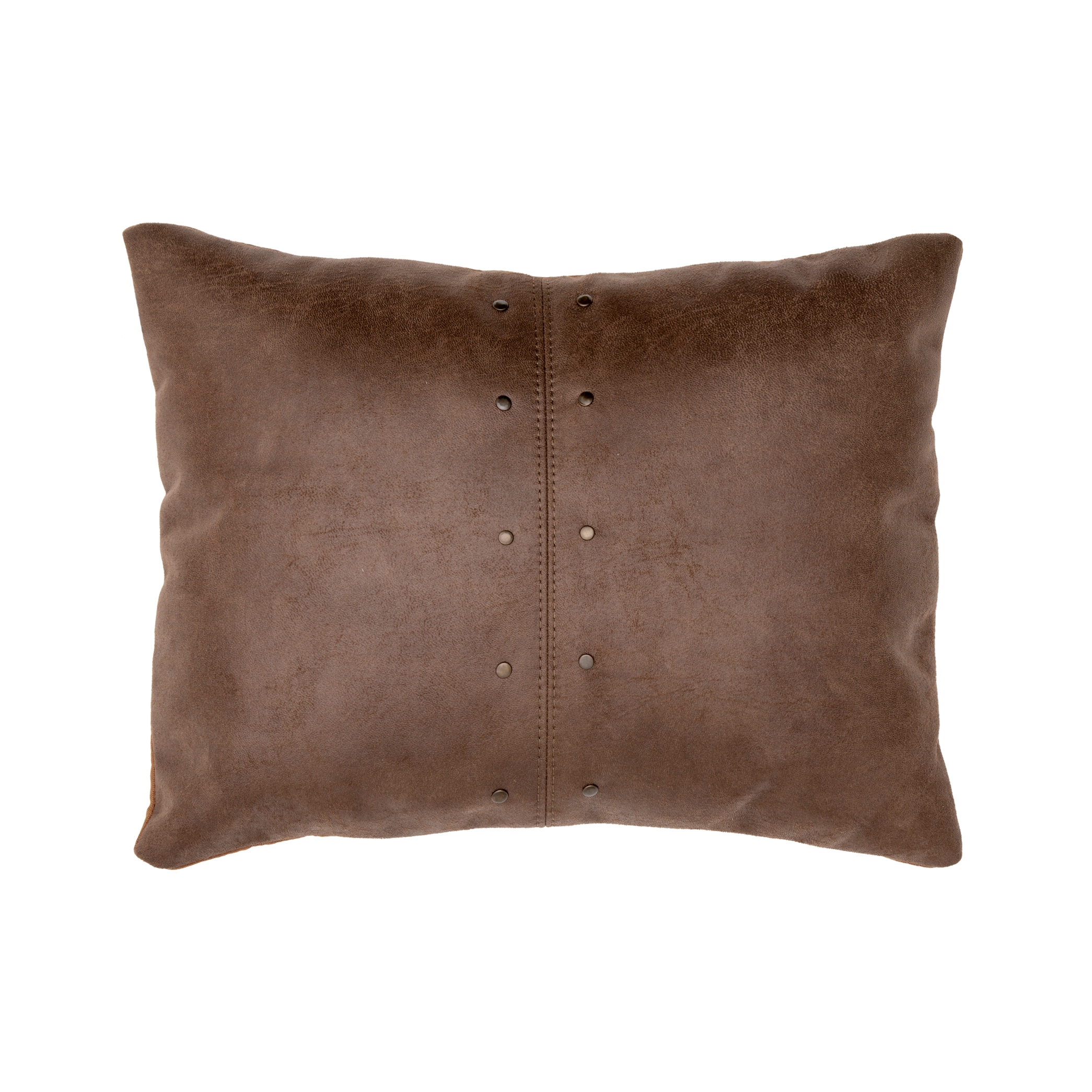 Rustico Brown Nubuck Cushion 35 X 50 Cm