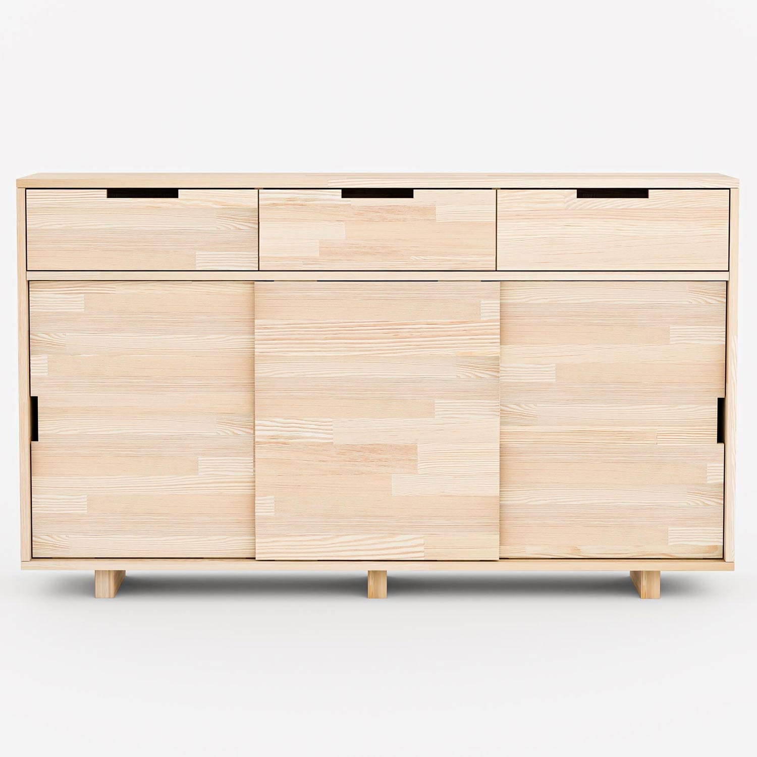 Handcrafted Sideboard With Drawers: Modern Wood Design