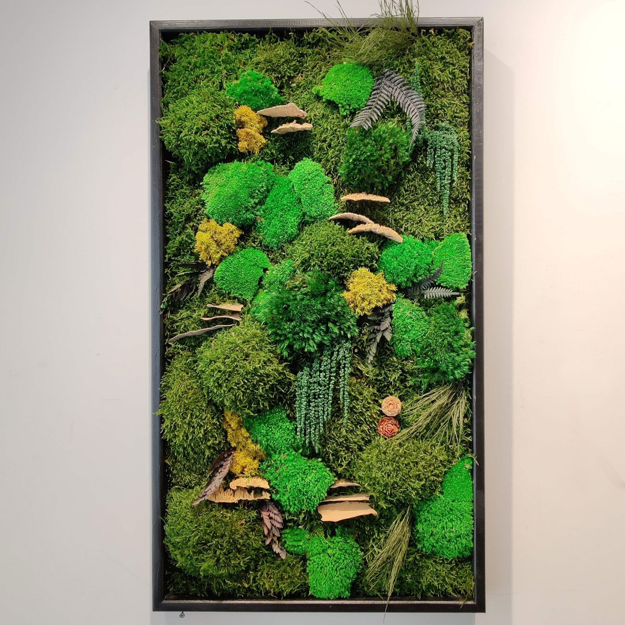 Moss Art Frame Tablo