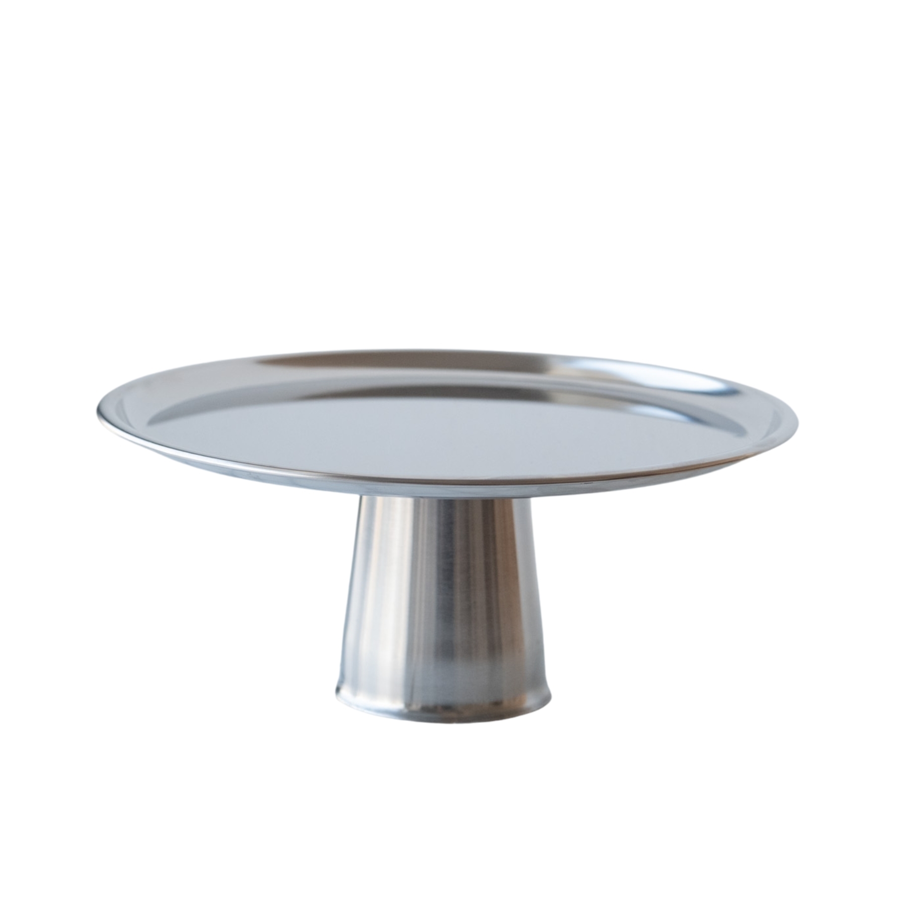 Metal Footed 23 Cm Dessert Fruit Serving / Presentation Plate