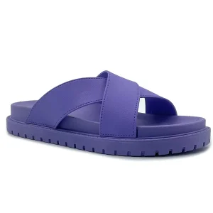 Rıosa Cross Slide Sandals