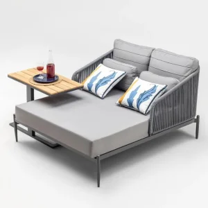 Mono Sun Bed Set (chaise Lounge Set) Chair+coffee Table