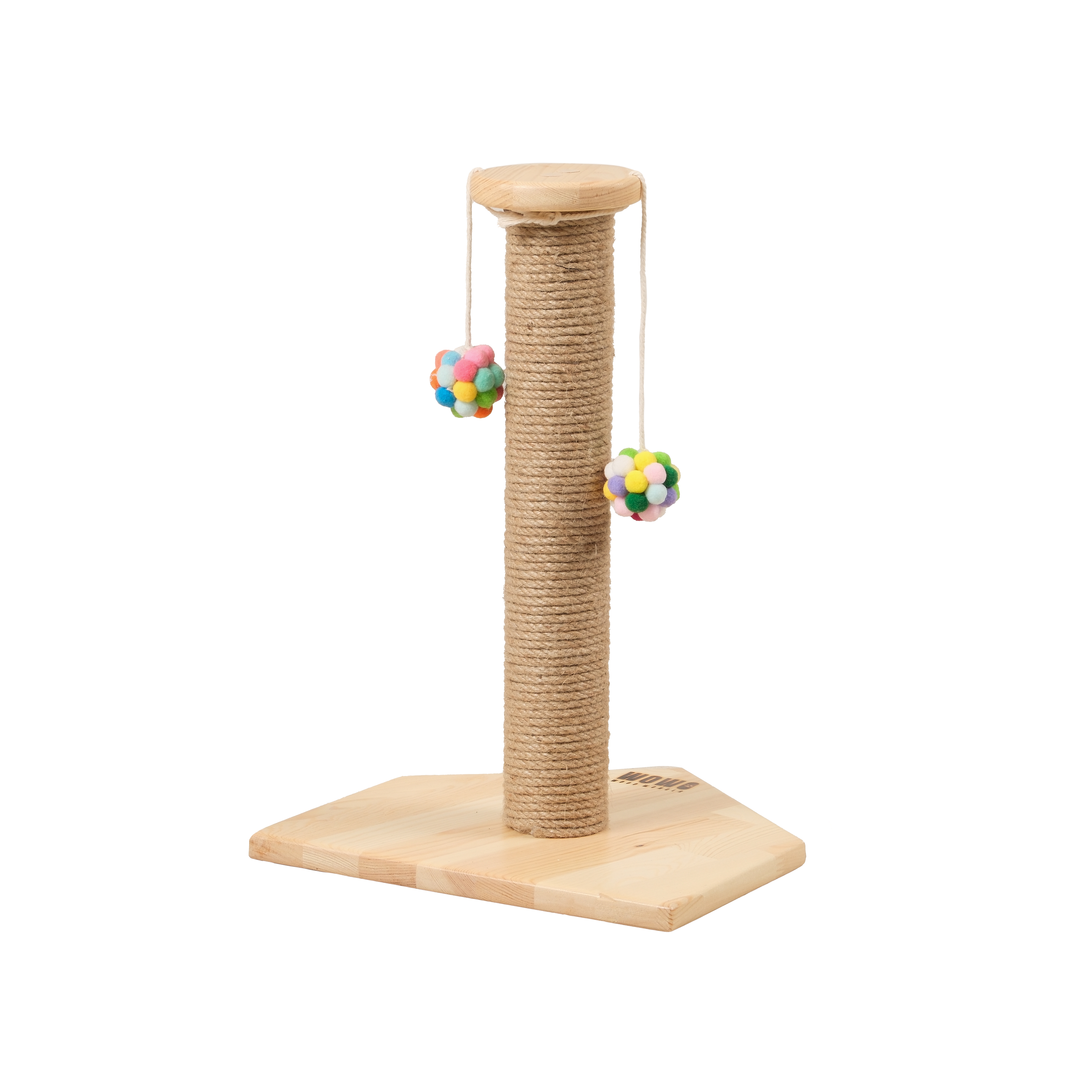 Cat Scratching Post With Toys