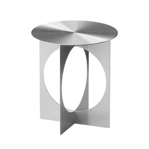 The Fluıx Stainless Steel Side Table