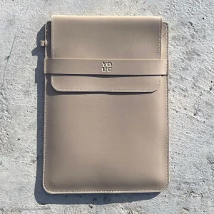 Macbook Pro Air Waterproof Laptop Sleeve 13' 14' 15' Inch Notebook Vegan Faux Leather Bag M2
