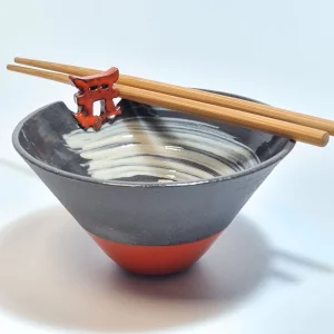 Torii Noodle Bowl With Chopsticks