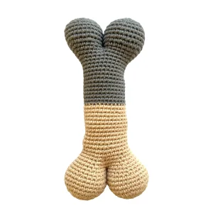 Crochet Bone Toy