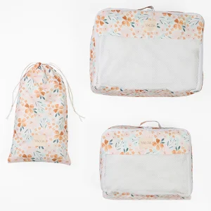 Bloom 3'lü Valiz Düzenleyici Set