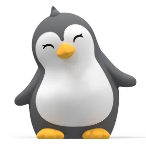 Silikon Şarjlı Gece Lambası Penguen
