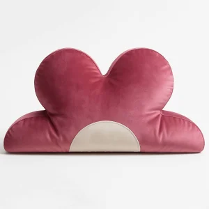 Silk Velvet Half Flower Pillow