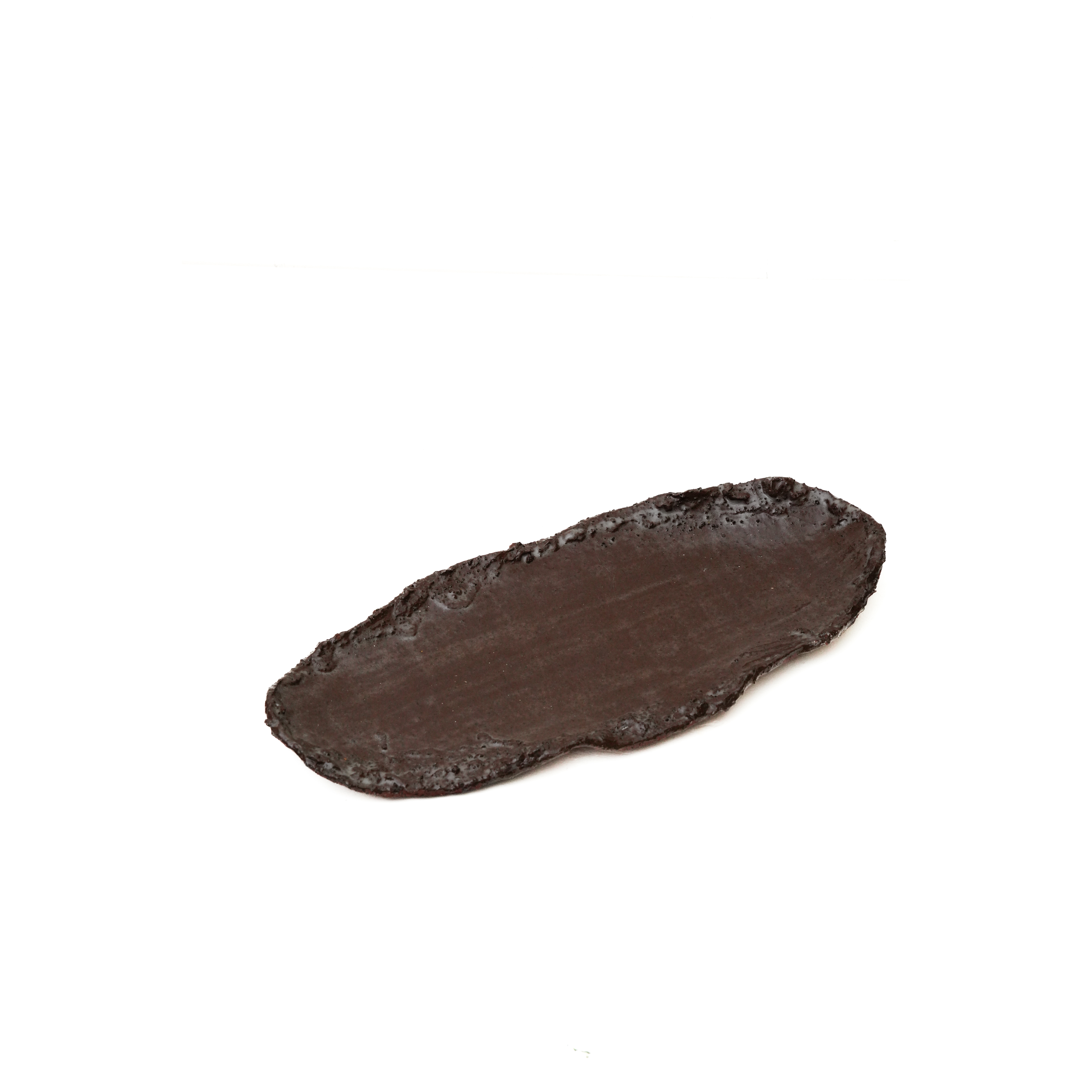 Dark Burgundy Long Serving Plate