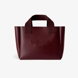 Leather Tote And Clutch Bag