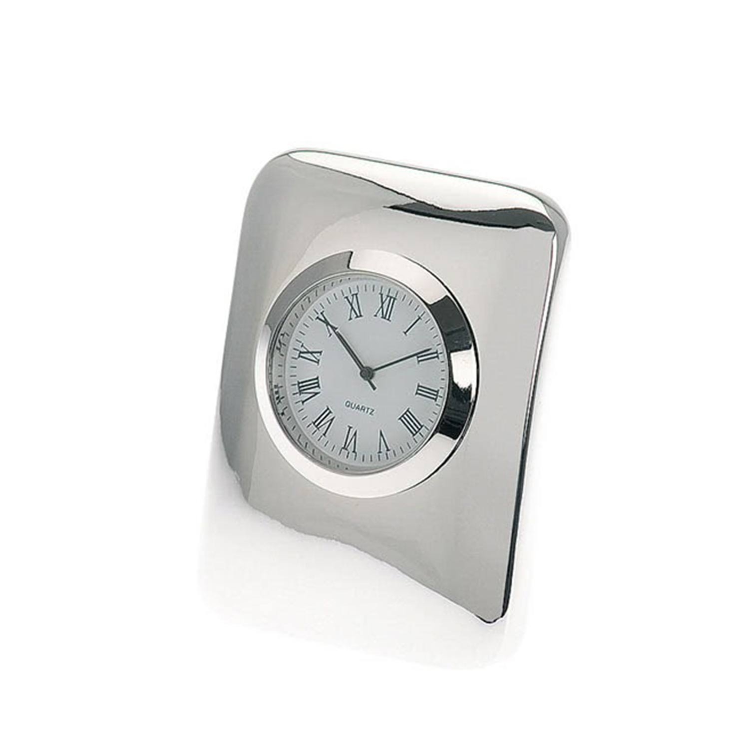 Silver Table Clock