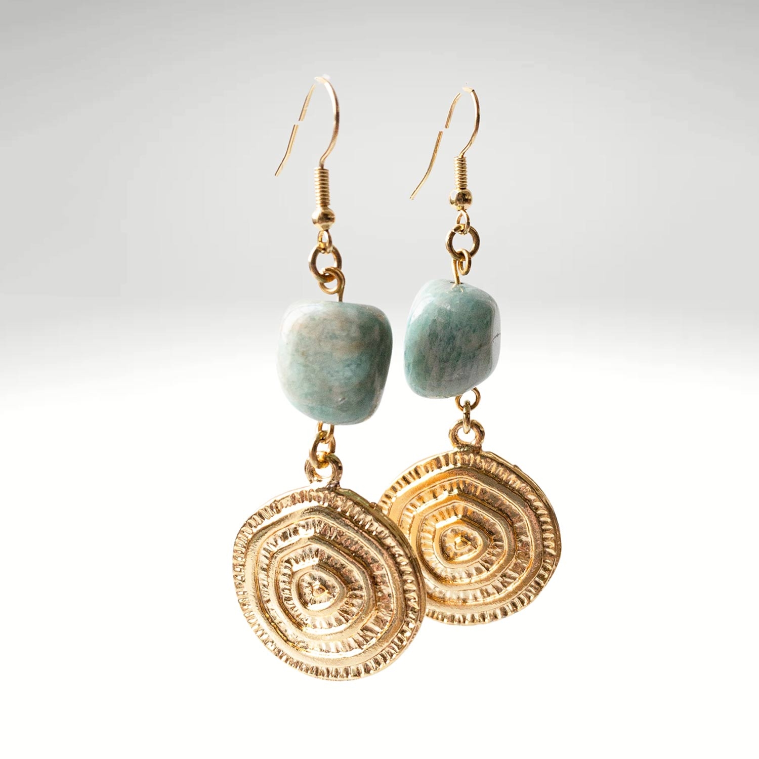 Verde Natural Gemstone Earrings