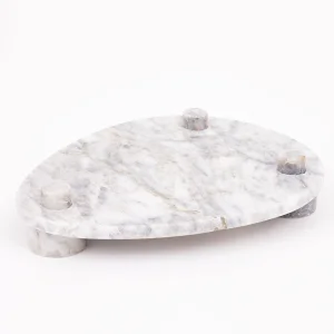 Aura Arizona Plate - Marble Serving Tray