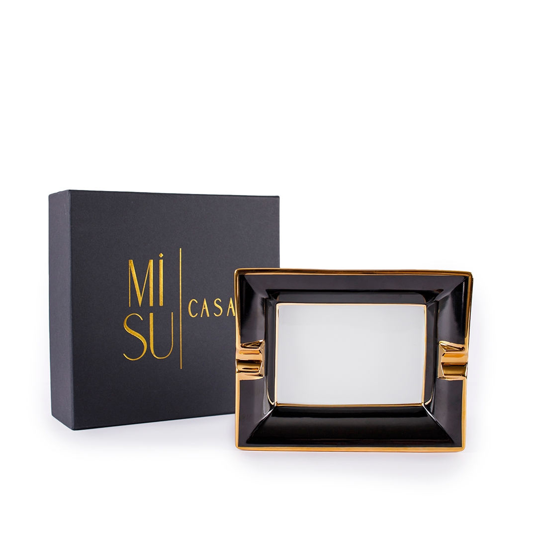 Mi-p Black Strip Cigarette Ashtray