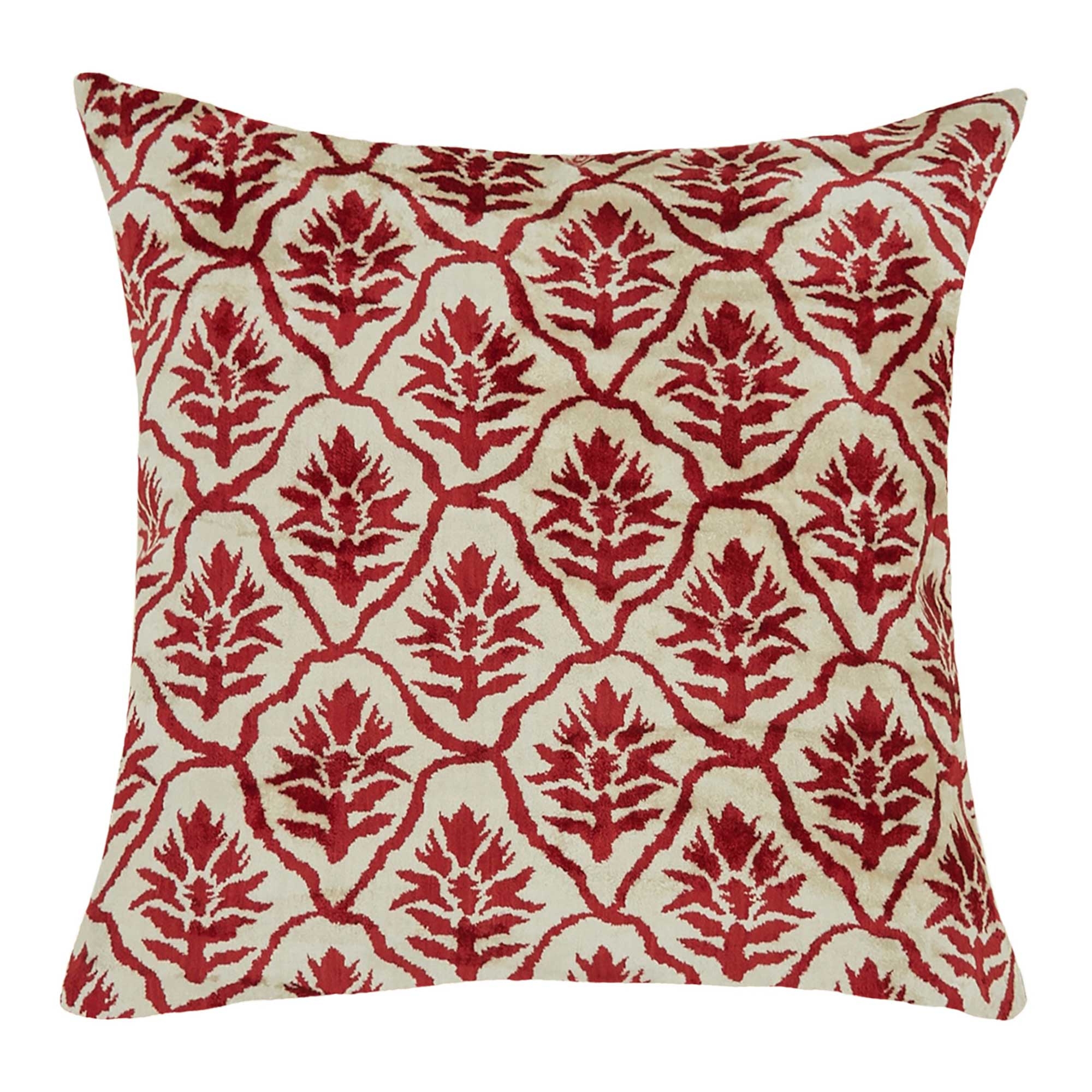 Stan Silk And Velvet Pillow Cover