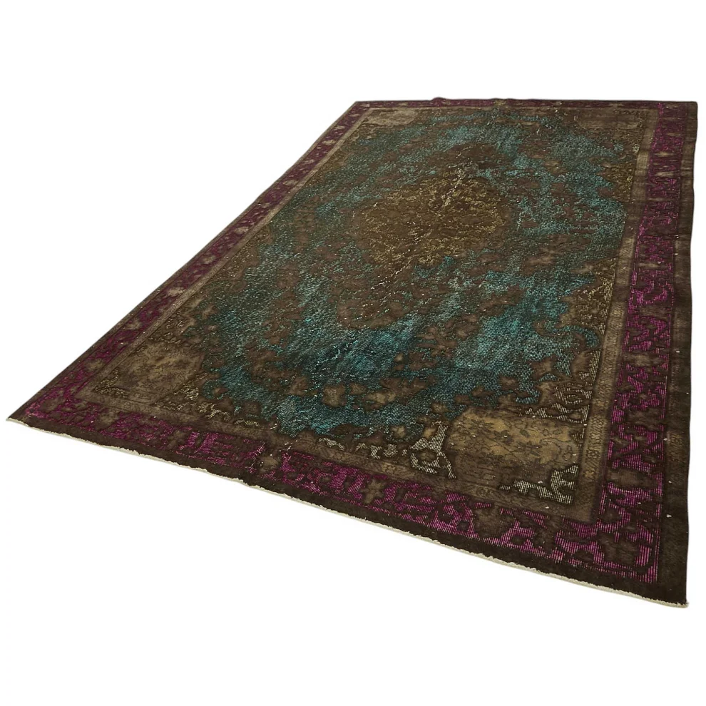 Handwoven Authentic Vintage Turkish Tulu Rugs - 3.5x4.5 ft