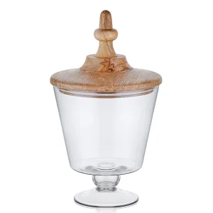 Madera Ayaklı Kurabiye Kavanozu 33x19x19 Cm - 1