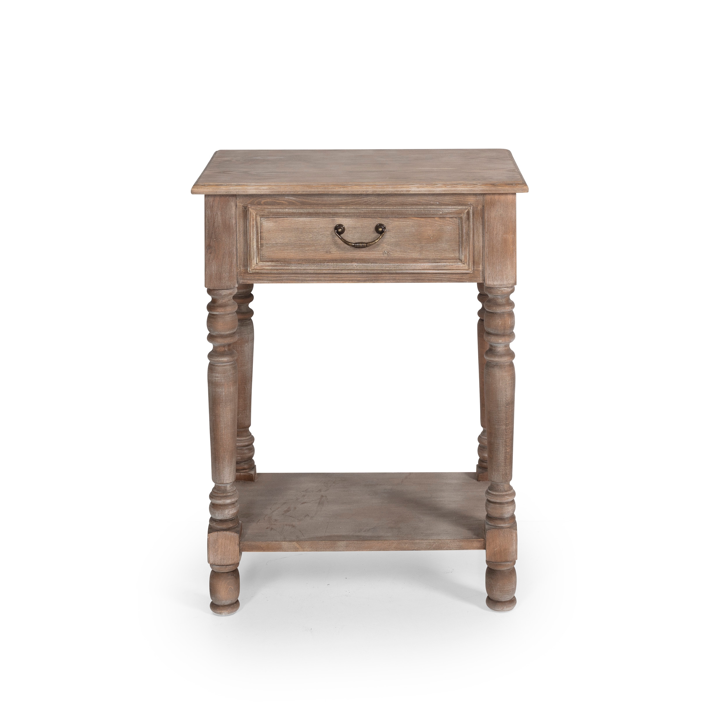Suraj Wooden Bedside Table