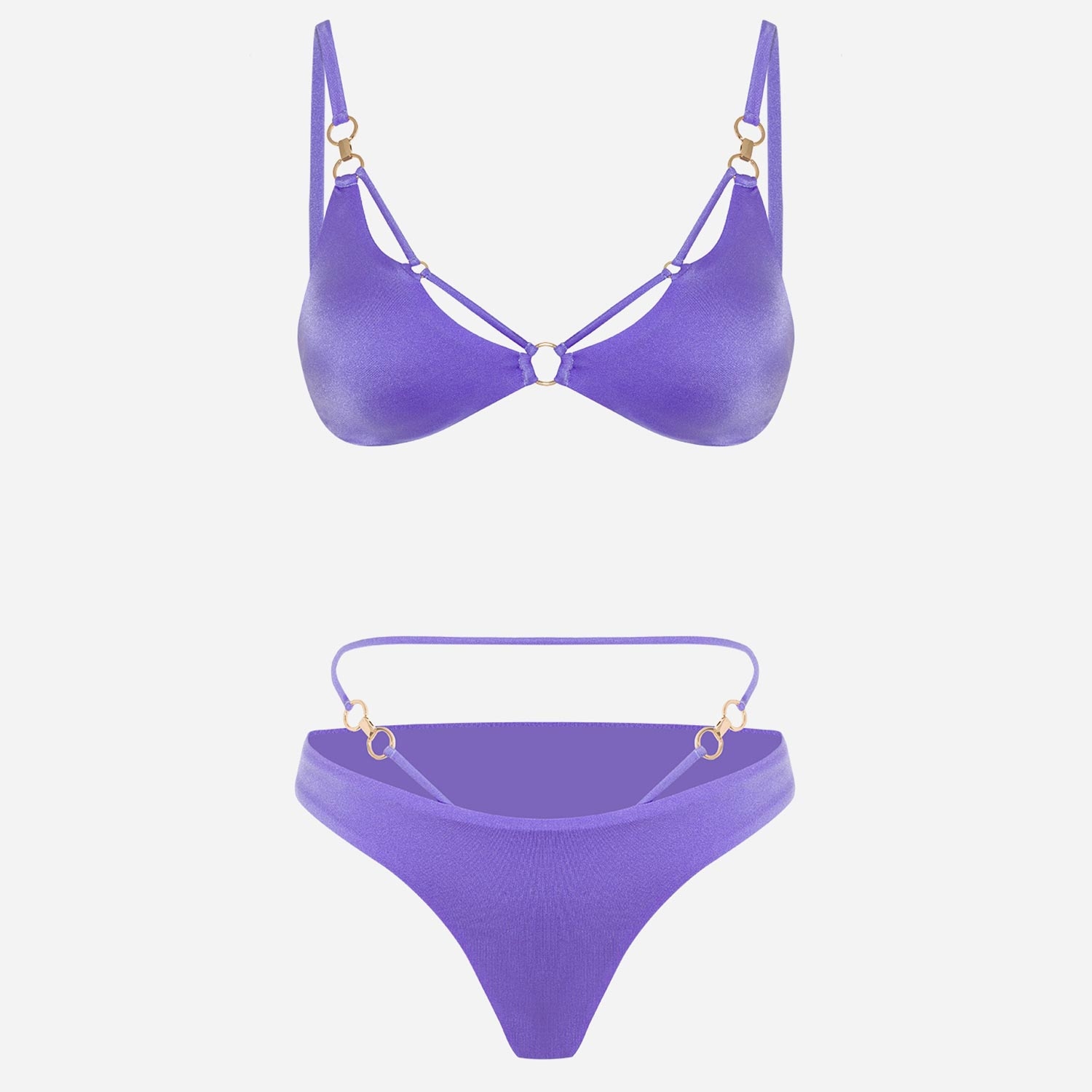 Lilac Siren Bikini Set