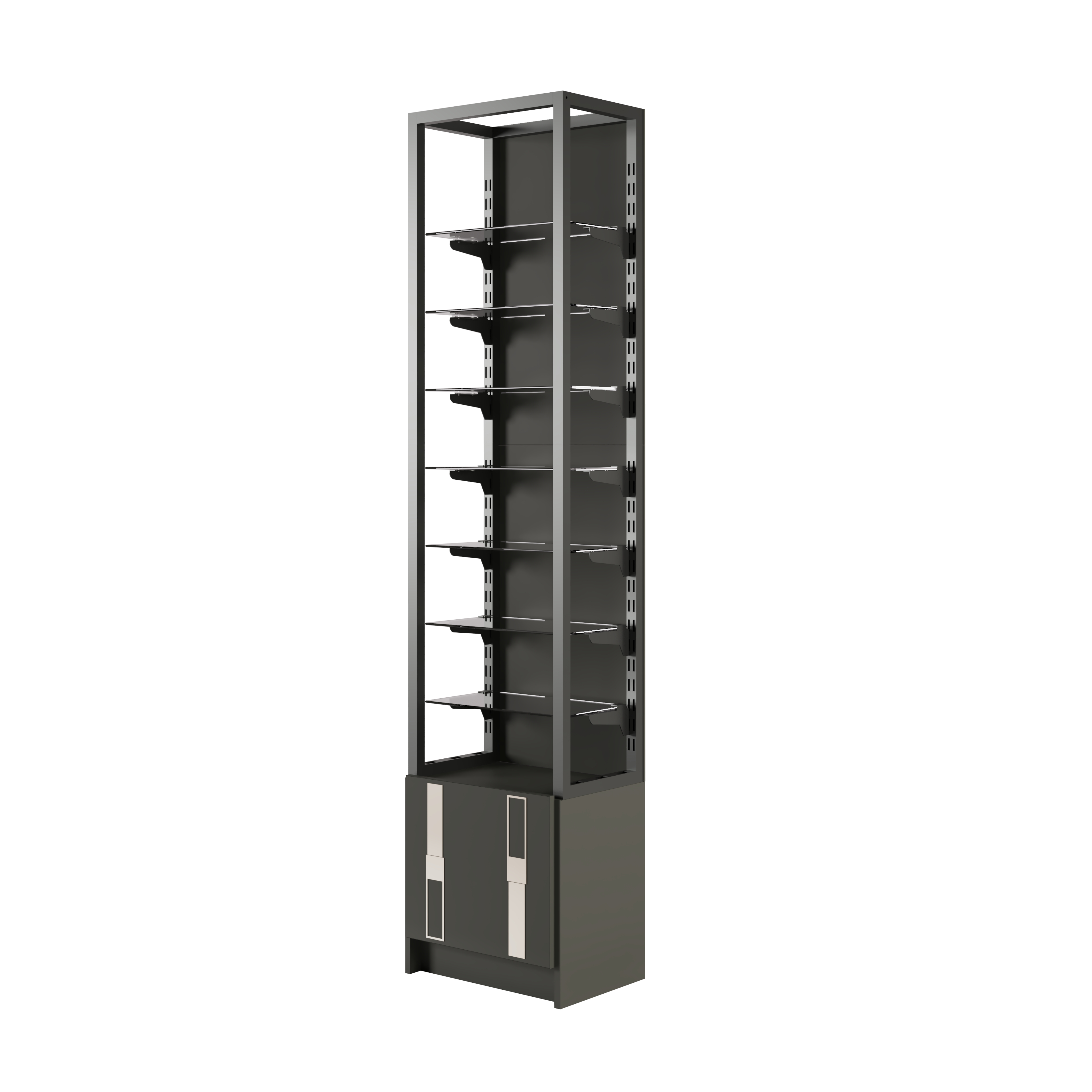 Kare Modüler Metal Ürün Dolabı
