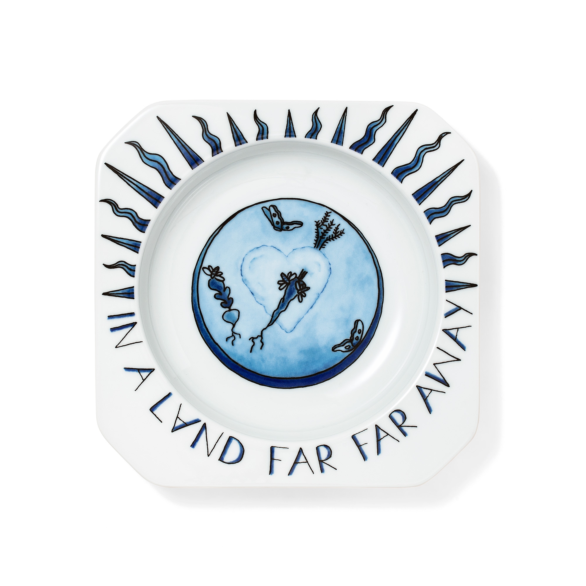Sun Porcelain Plate