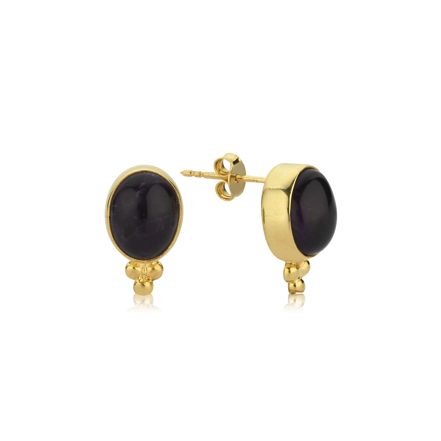 Labradorite Stone Earrings