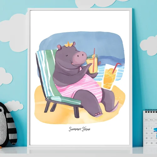 Posters For Kids Summer Shine No:3