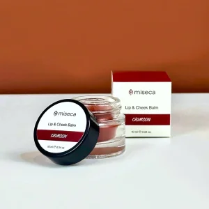 Crimson Lip Balm And Blush 10 Ml