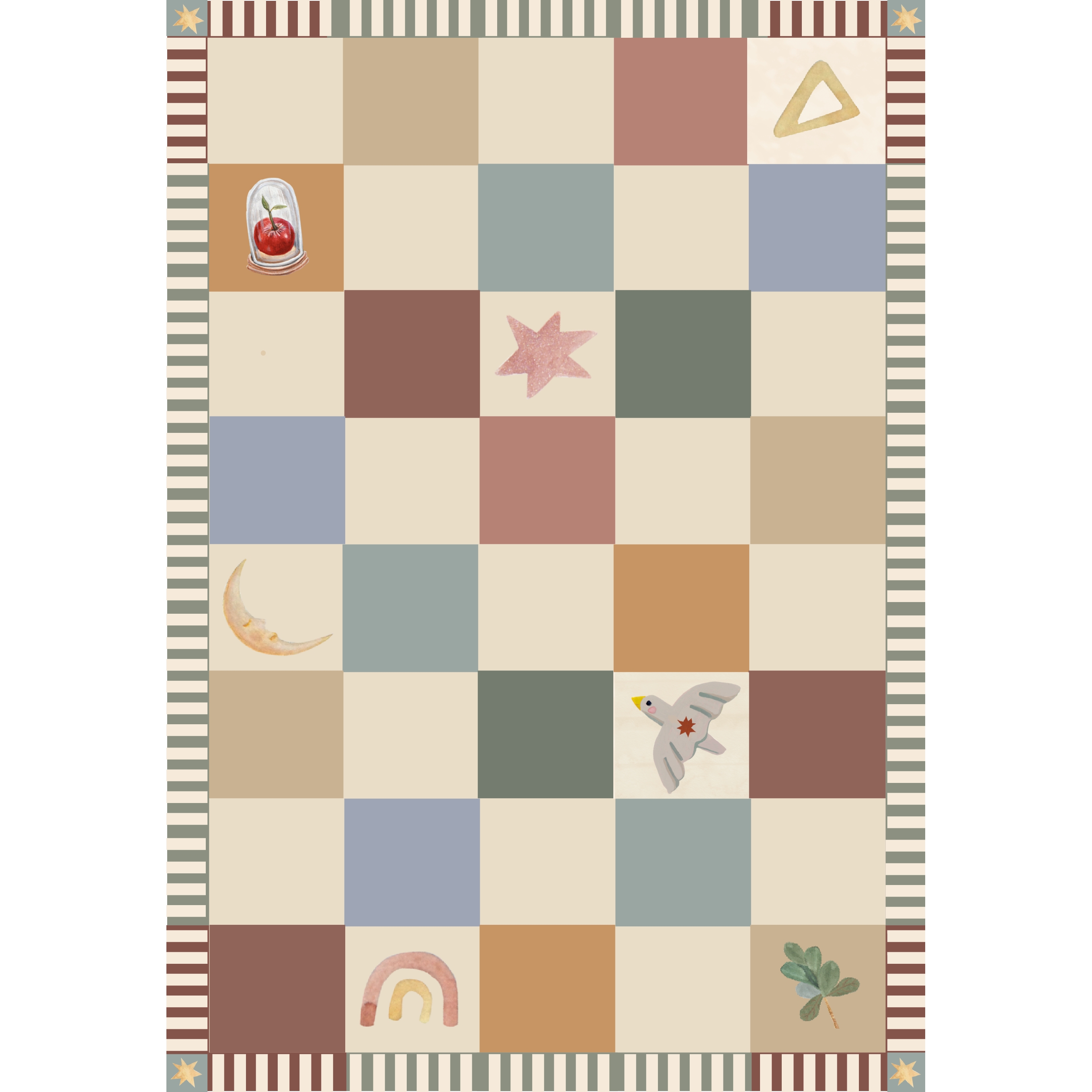 Patch & Play Checkmate Kid's Rug