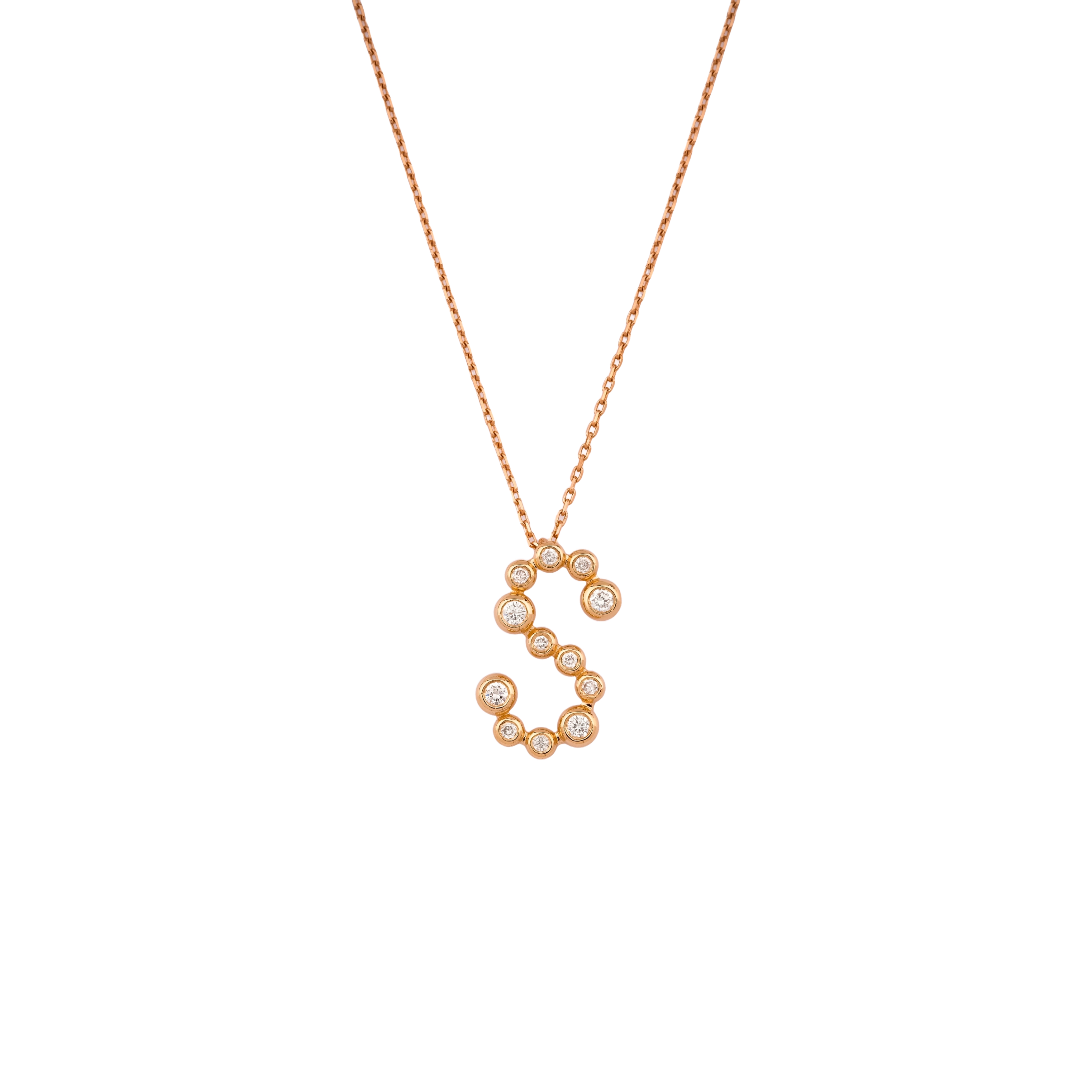 Bubble Letter Kolye