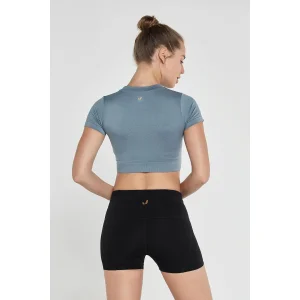 Captiva Yumuşak Dokulu & Esnek Crop Top - 3