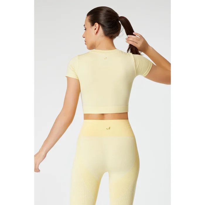 Captiva Yumuşak Dokulu & Esnek Crop Top - 3