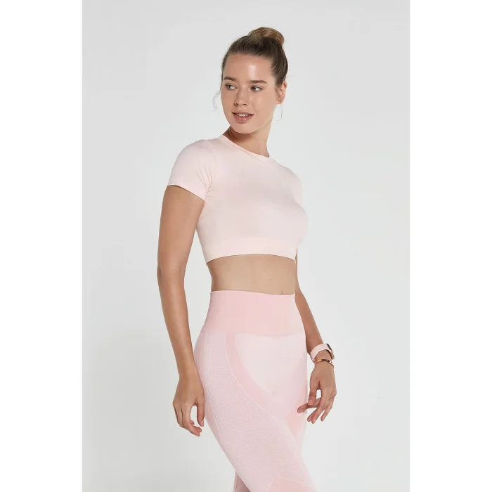 Captiva Yumuşak Dokulu & Esnek Crop Top - 2