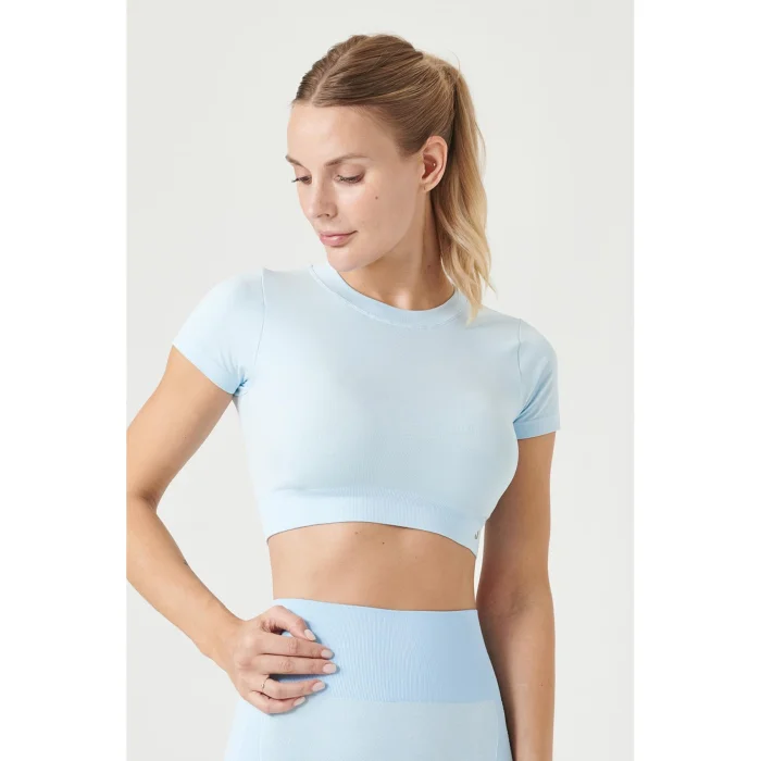 Captiva Yumuşak Dokulu & Esnek Crop Top - 2