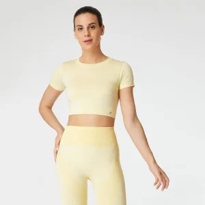 Captiva Yumuşak Dokulu & Esnek Crop Top - 1