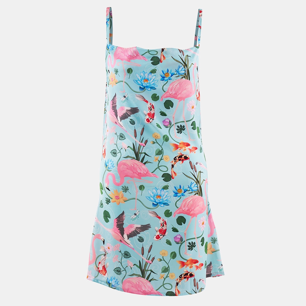 Satin Strap Dress Nightgown Flamora Pattern
