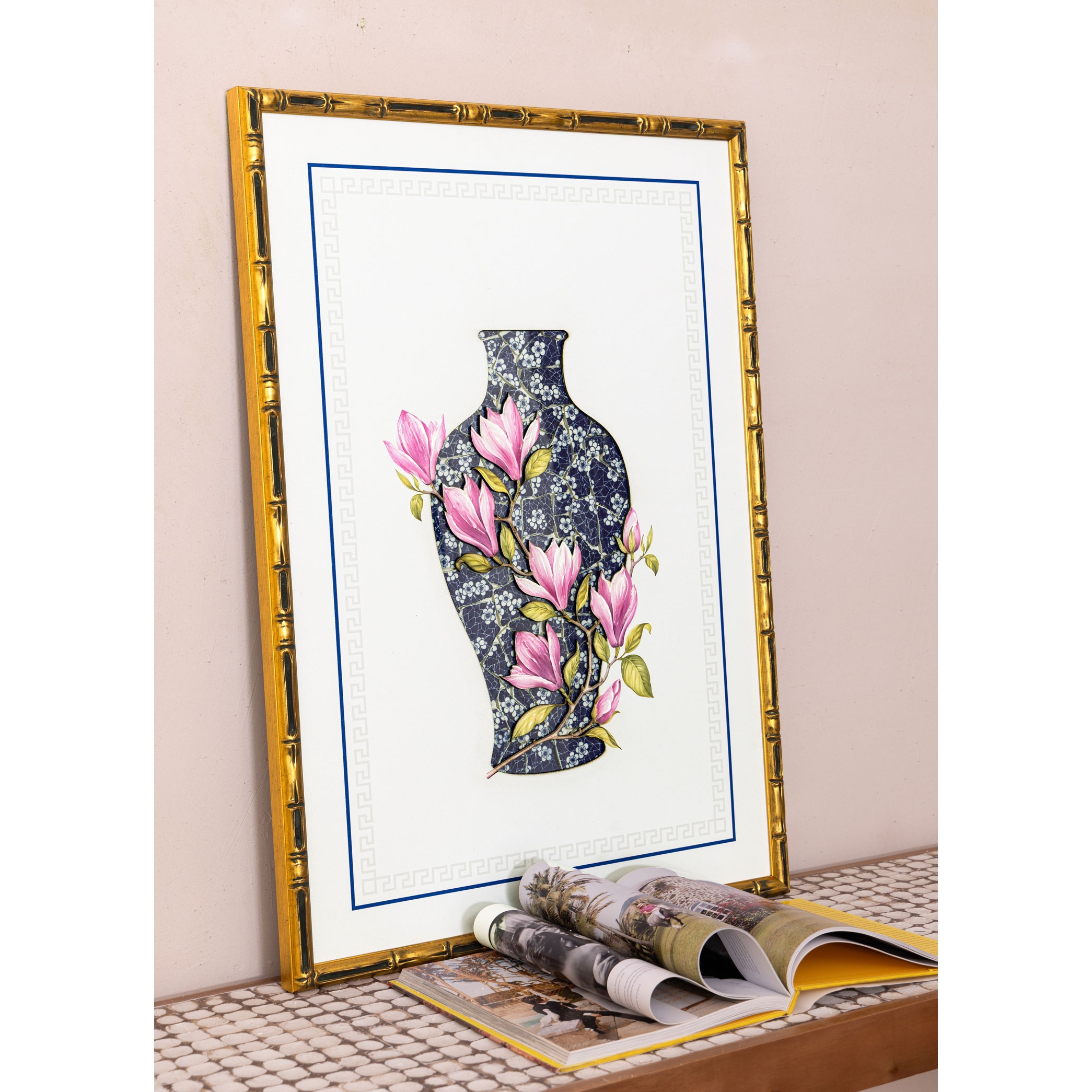 The Mia - Blue Blanctablo 64x90x4 Cm | hipicon