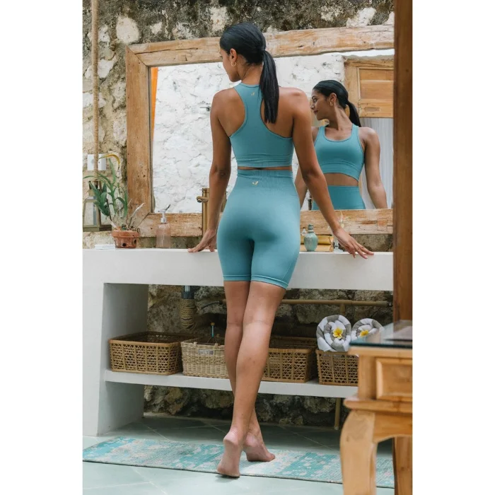 Gela Şekillendirici Sport Biker Tayt - 4