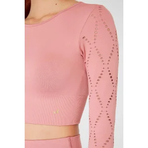 Naples Uzun Kol Crop Top Econyl - 2