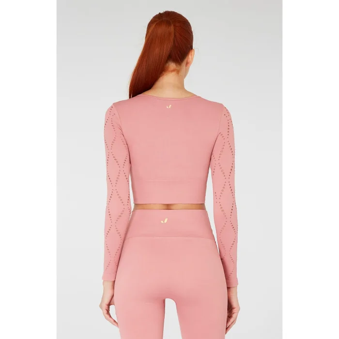 Naples Uzun Kol Crop Top Econyl - 3