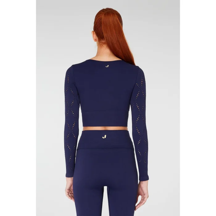 Naples Uzun Kol Crop Top Econyl - 3