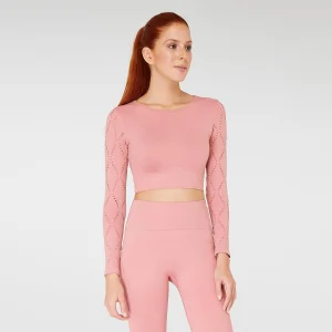 Naples Uzun Kol Crop Top Econyl - 1