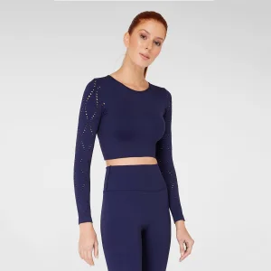 Naples Uzun Kol Crop Top Econyl - 1