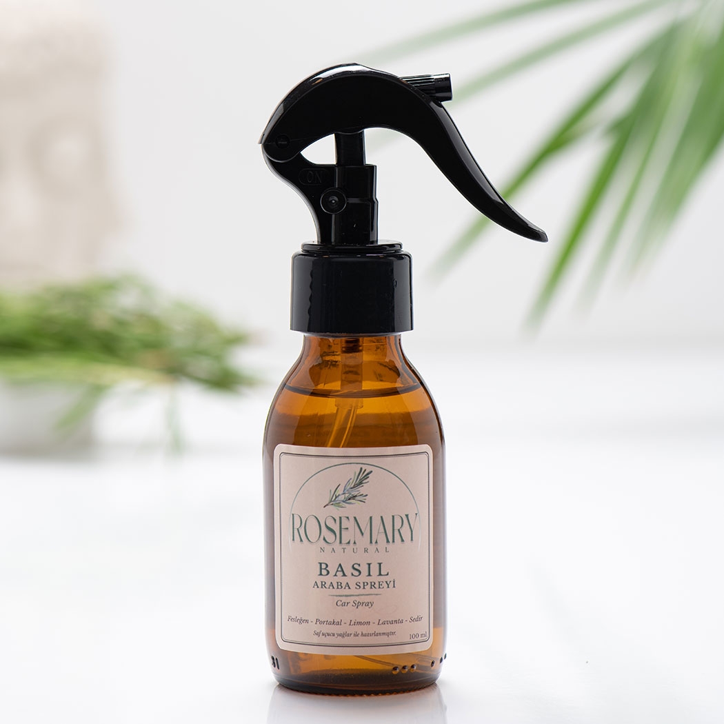Basil Car Spray & Natural Car Fragrance