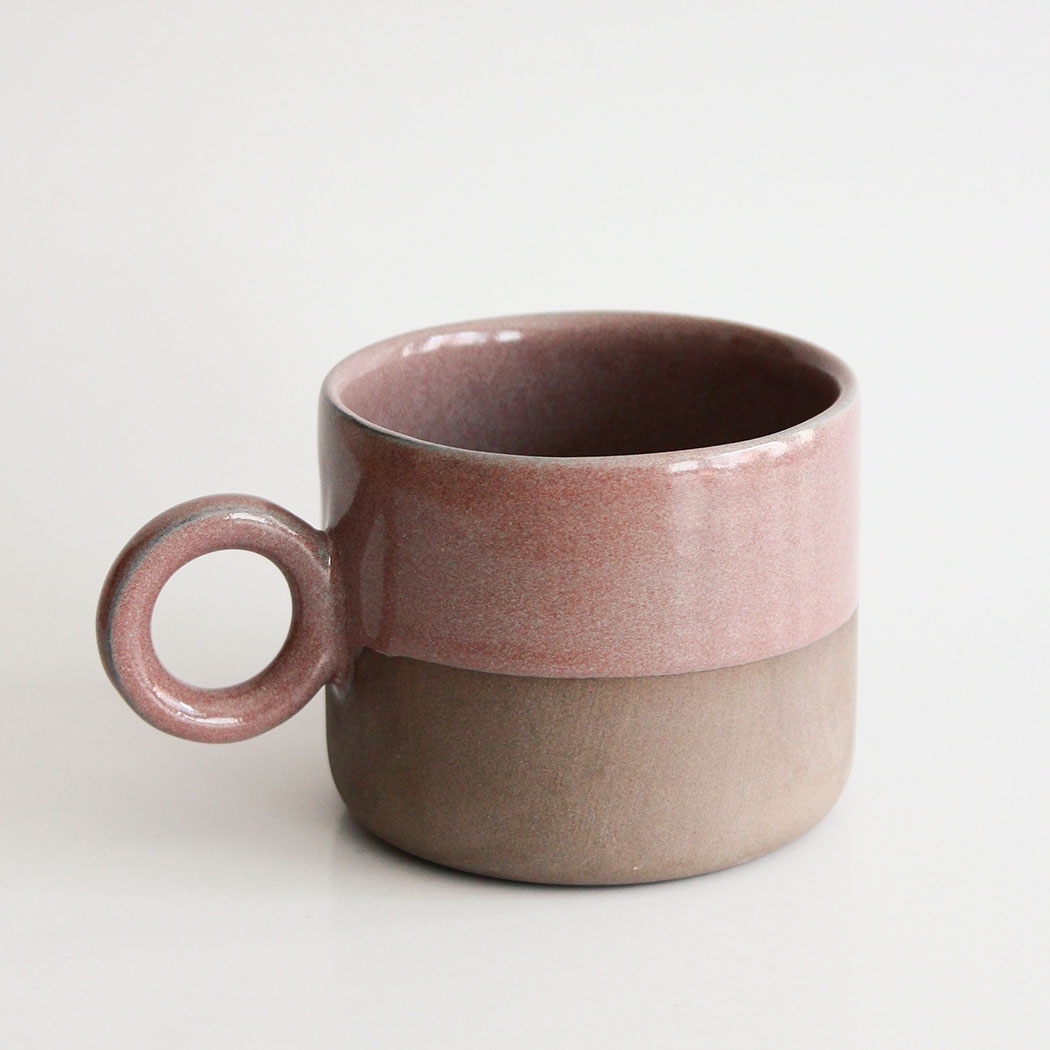 M Loop Mug - Rose