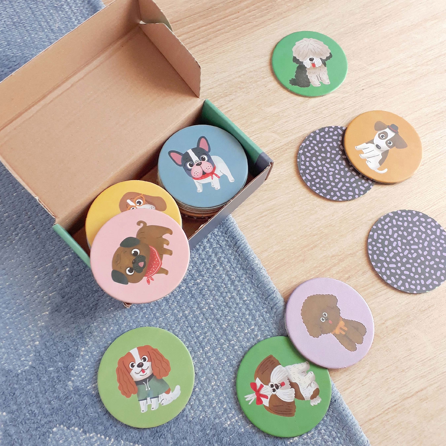 Jüppo Dog-themed Memory Game (24 Cards)