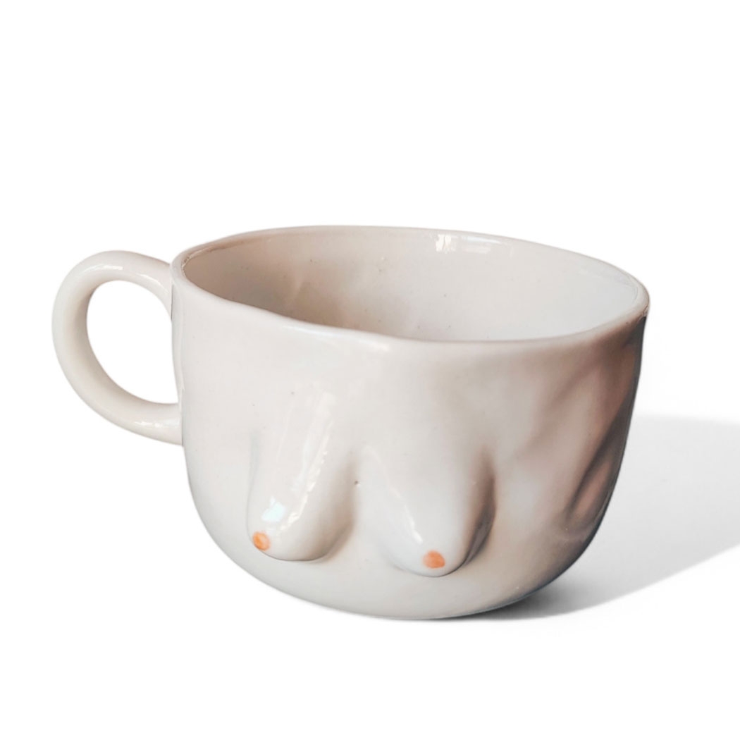 Nipple Hand Made Mug