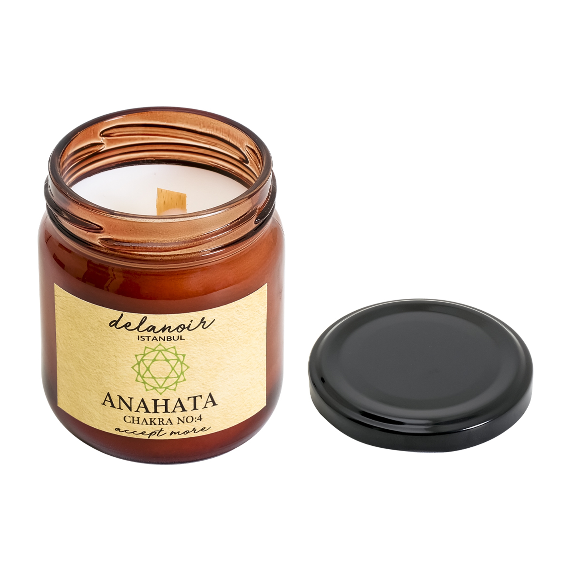 Chakra No:  - Heart Chakra Soy Candle